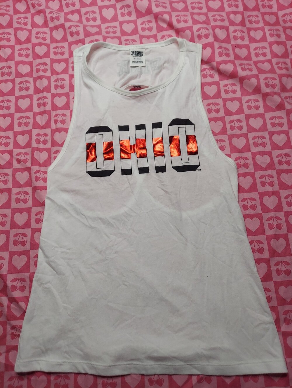 Victorias Secret PINK Ohio State Sports Tank Top
